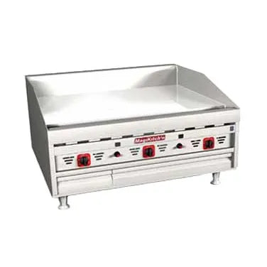 Magikitch'n MKG-36E 36" Thermostatic Gas Griddle | 90,000 BTU