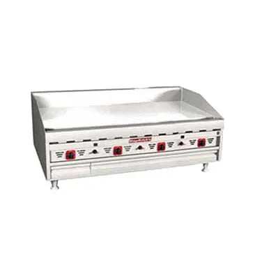 Magikitch'n MKG-48E 48" Thermostatic Gas Griddle | 120,000 BTU