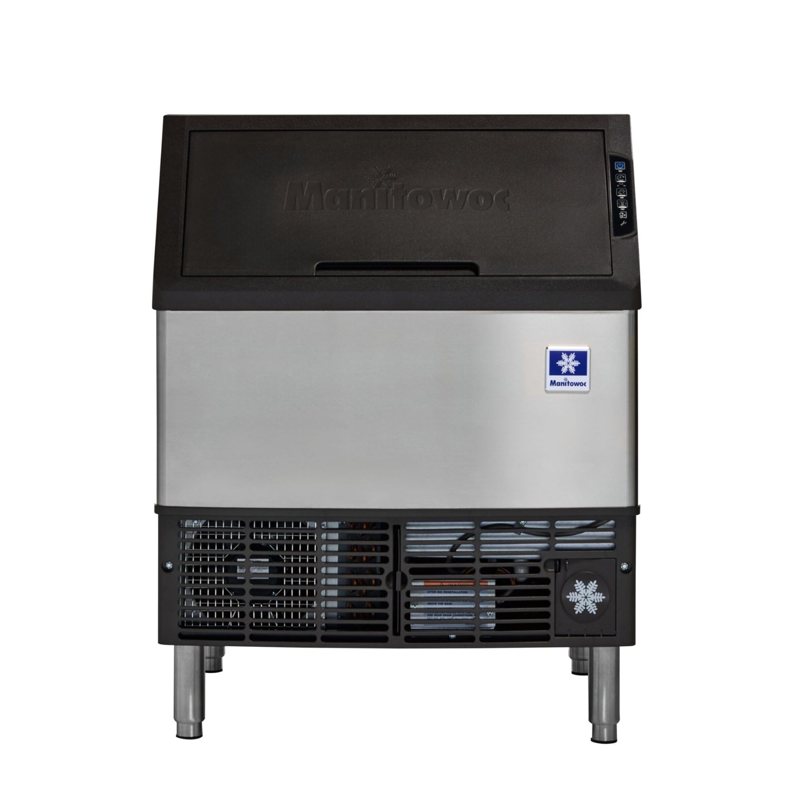 Manitowoc UDP0310W 330 lb. Water Cooled Full Cube Ice Maker with Bin
