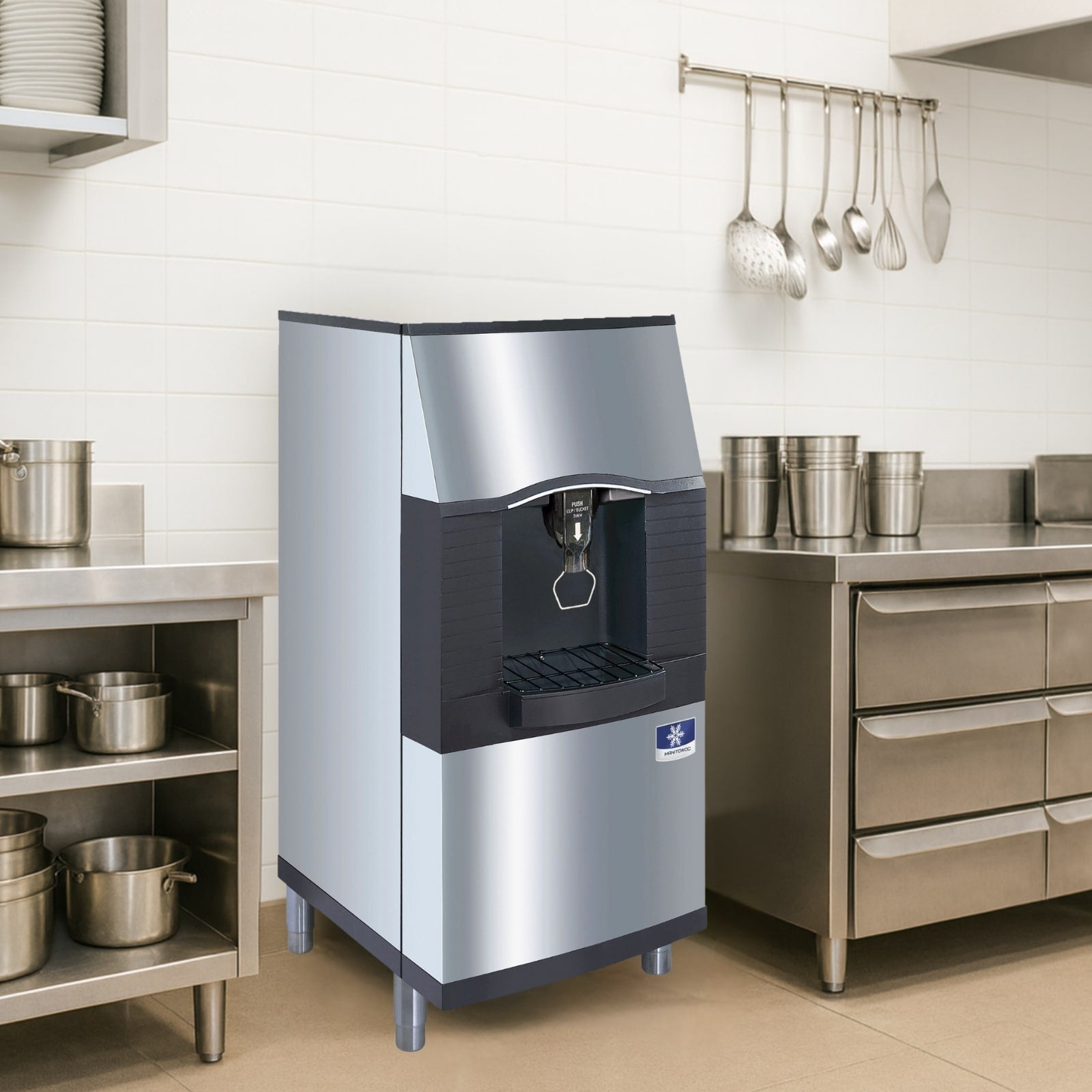 Manitowoc SPA162 120 lb. Touchless Vending Ice Dispenser