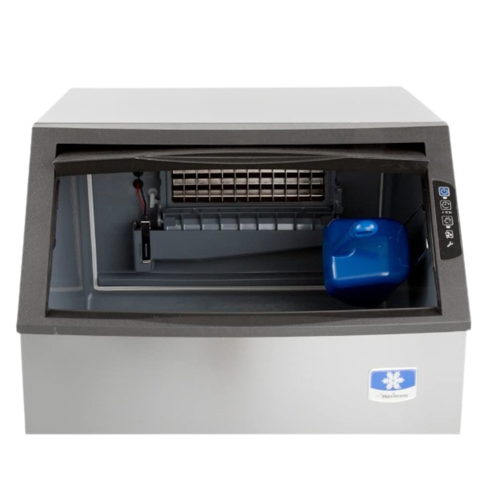 Manitowoc UDP0140A 150 lb. Air Cooled Full Cube Ice Maker with Bin
