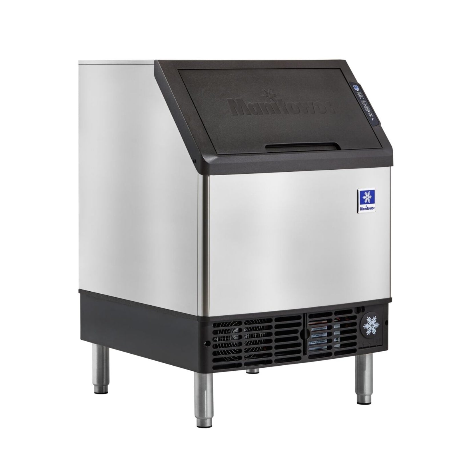 Manitowoc UDP0140A 150 lb. Air Cooled Full Cube Ice Maker with Bin