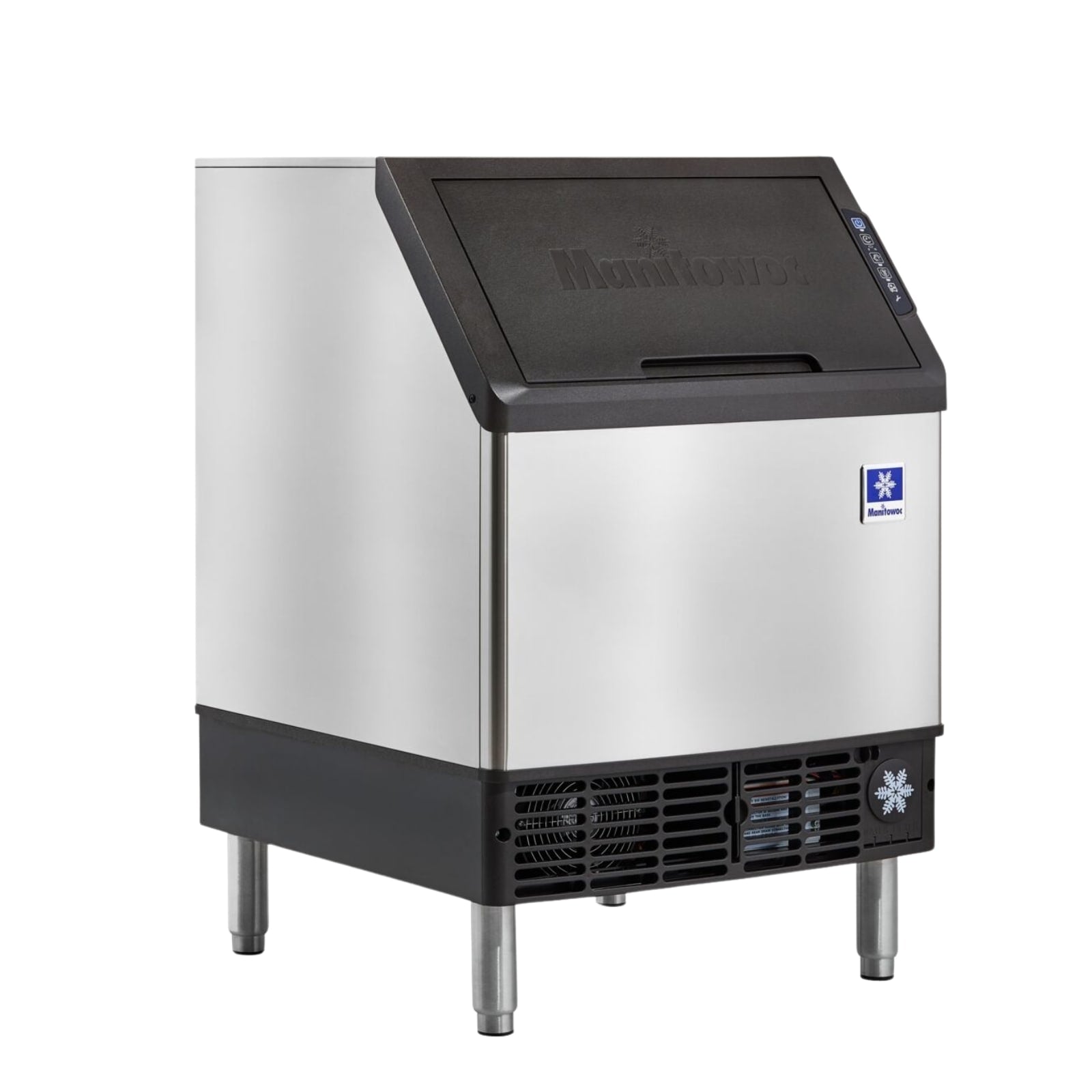 Manitowoc UDP0240A 250 lb. Air Cooled Full Cube Ice Maker with Bin