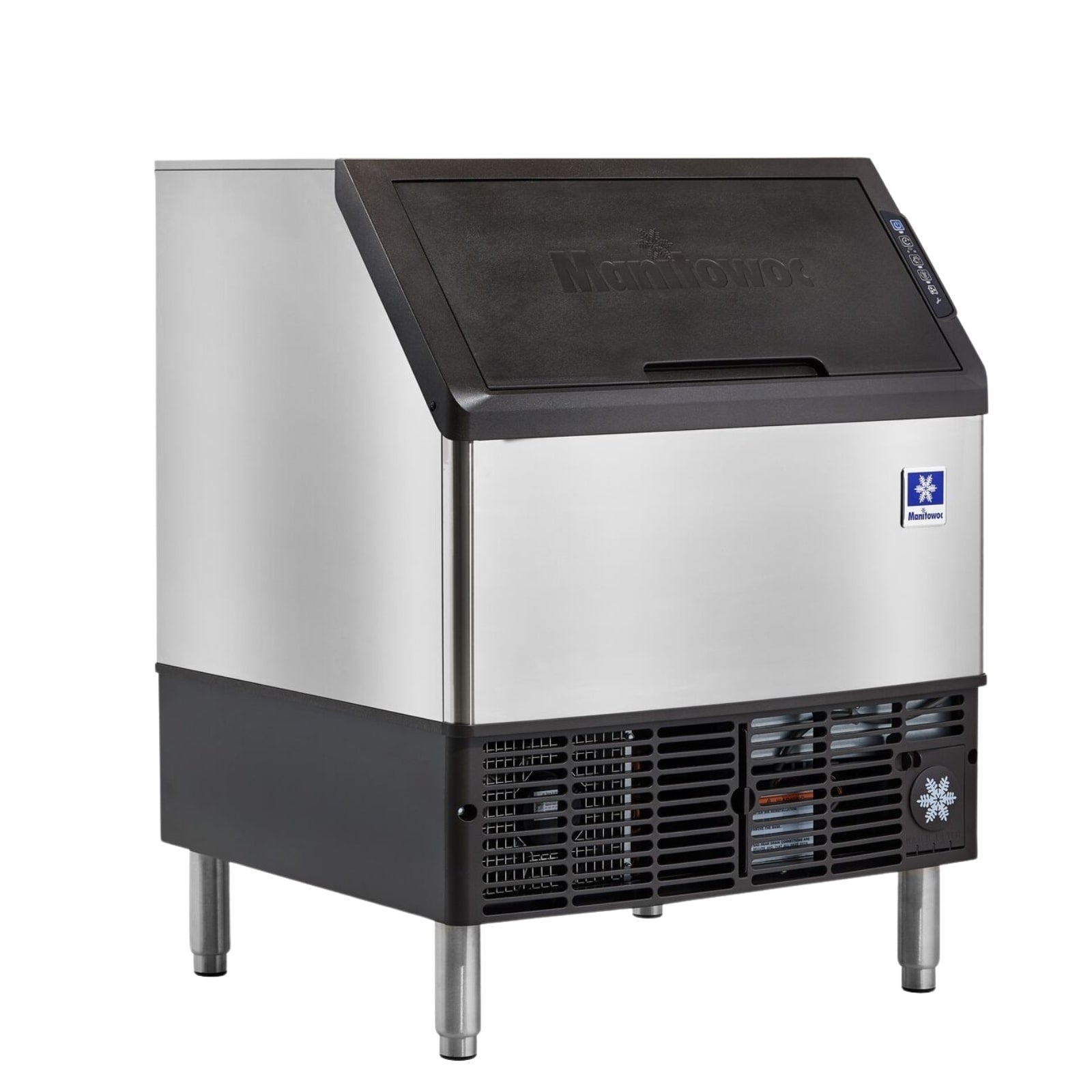Manitowoc UDP0310W 330 lb. Water Cooled Full Cube Ice Maker with Bin