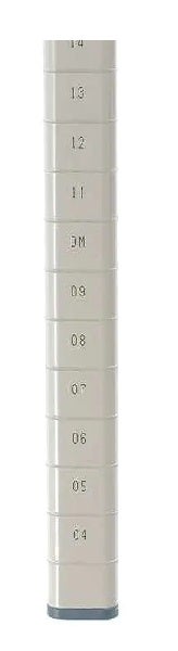 Metro MQ86UPE MetroMax Q 86" Mobile Shelving Post (Closeout)