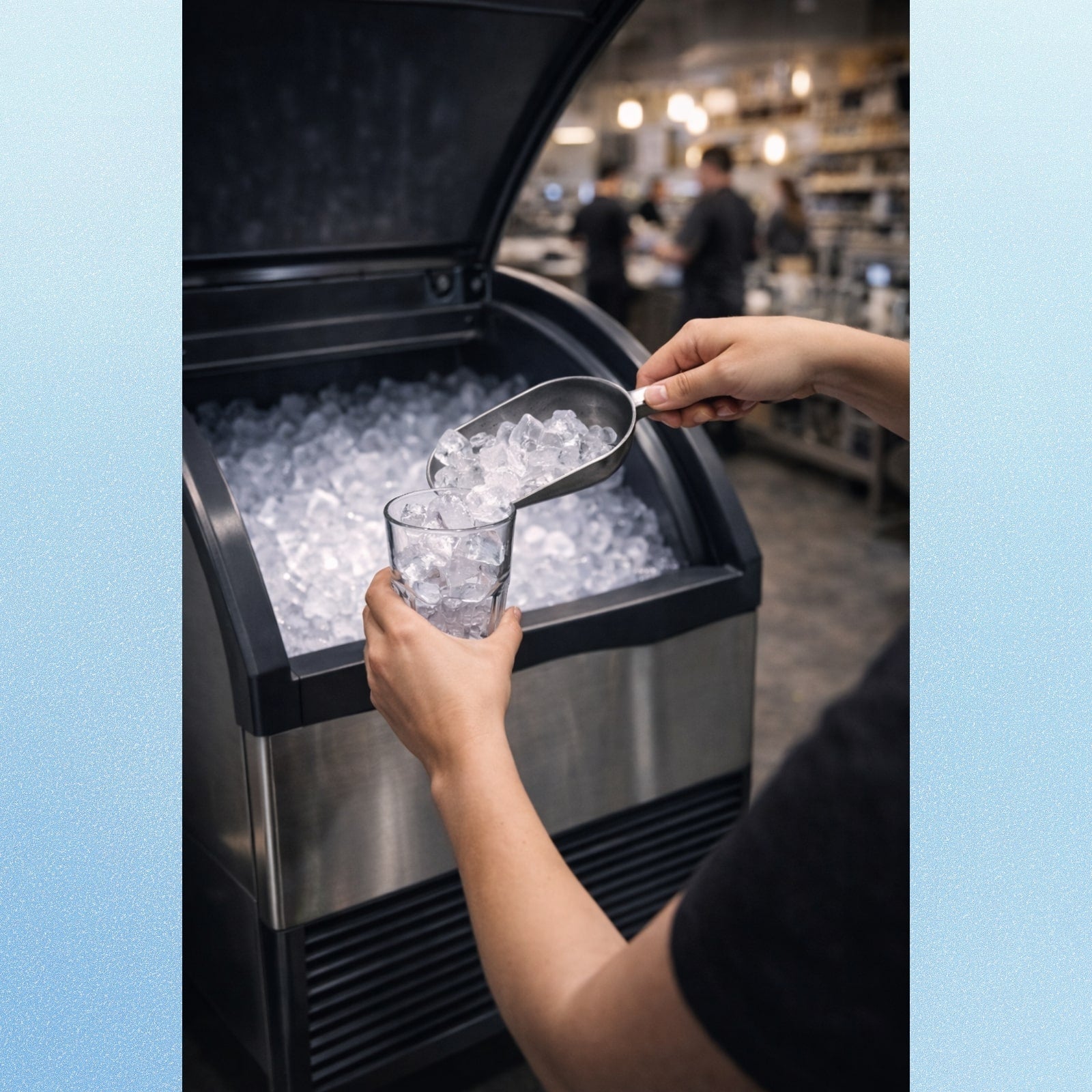 Scotsman NH0622AX-1+B322S Ice Maker, Nugget-Style