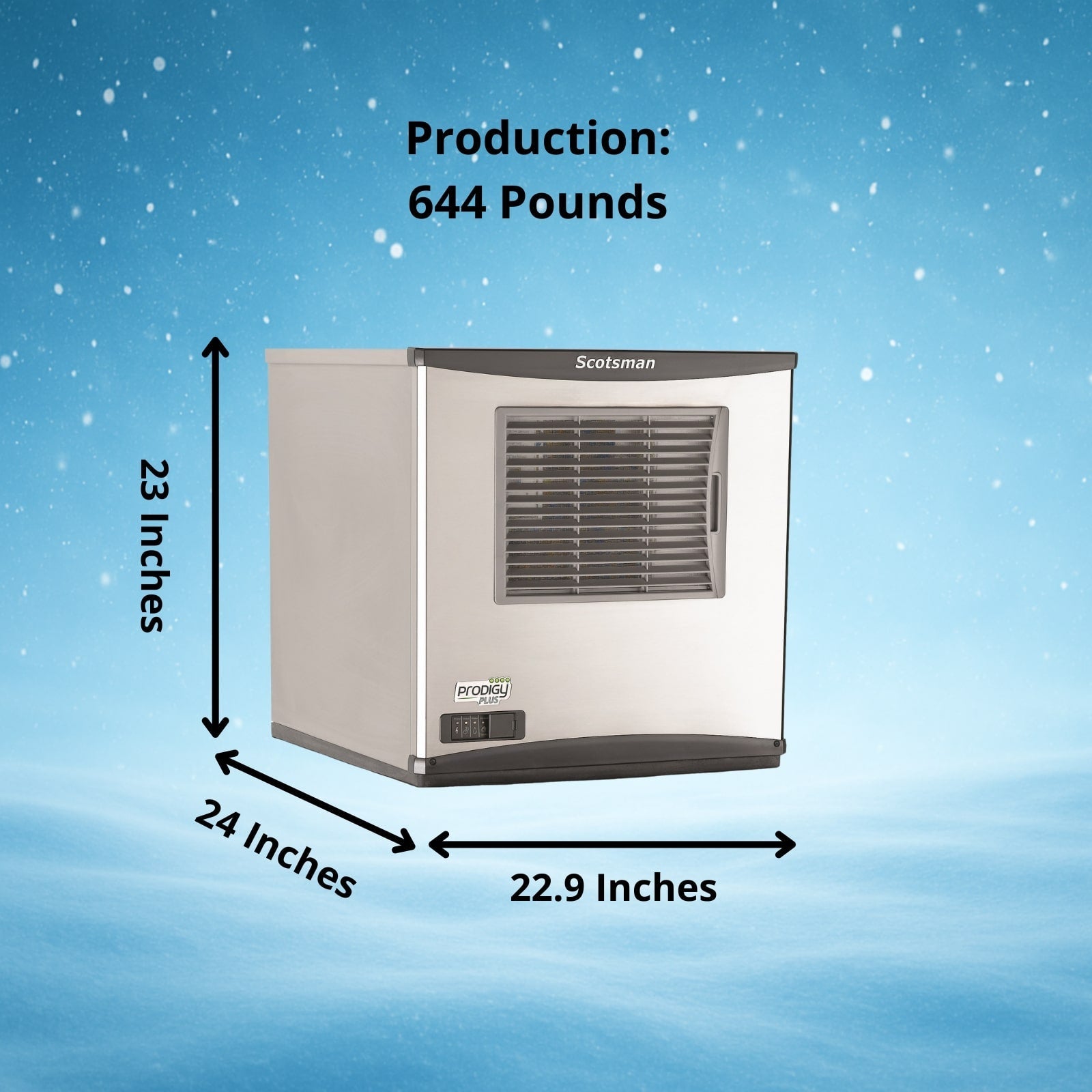 Scotsman NH0622AX-1 Ice Maker, Nugget-Style