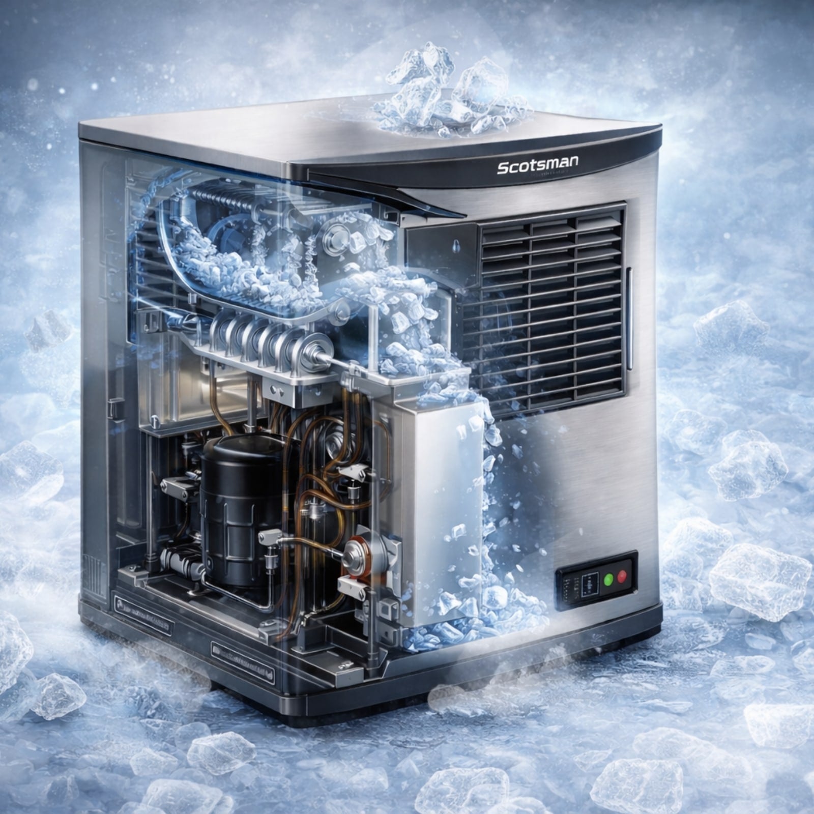 Scotsman NH0622AX-1 Ice Maker, Nugget-Style