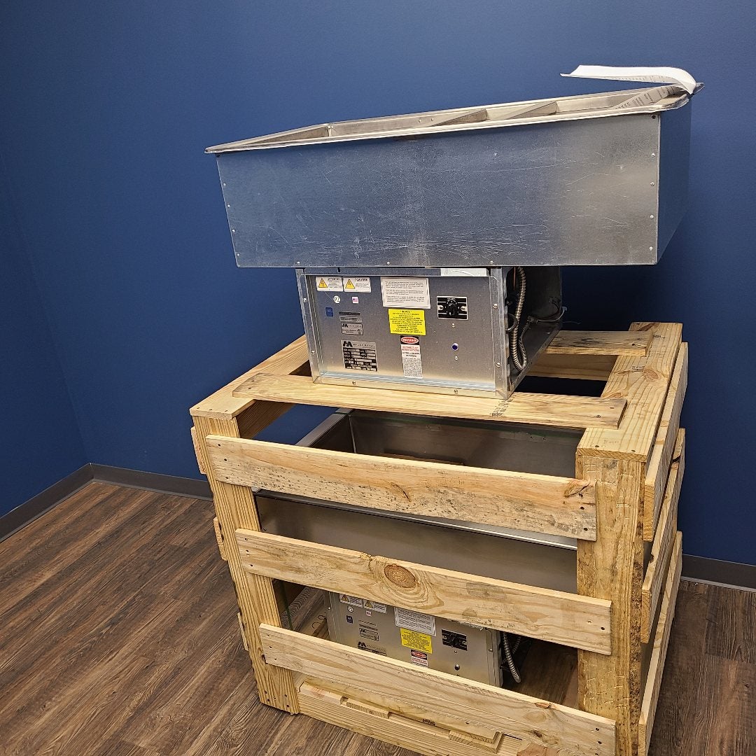 Atlas Metal WCMD-C-3 3 Pan Cold Food Drop-In Unit w/ WFB-3 False Bottom (Demo Unit 750A)