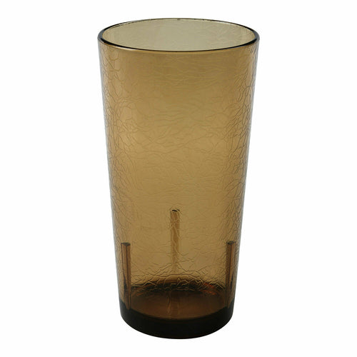 Cambro D16 Del Mar 16 oz. Crackled Plastic Tumbler Cup