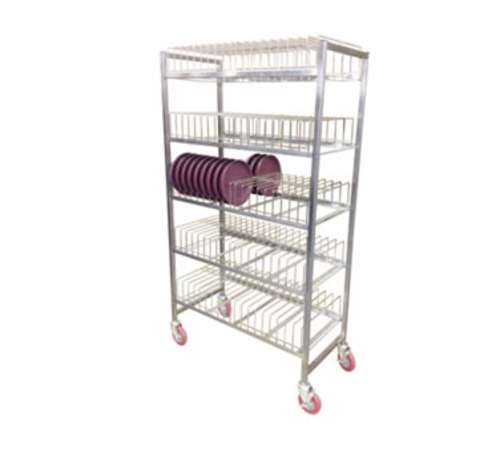 Carter-Hoffmann BSR270 Mobile 5-Shelf Induction Base Drying Rack | (270) Base Capacity