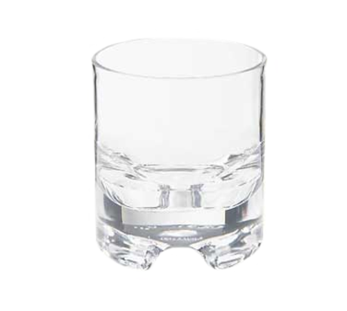 G.E.T. SW-1423-1-SAN-CL Rock'N Roll 9 oz. Plastic Rocks Glass | Case of 24
