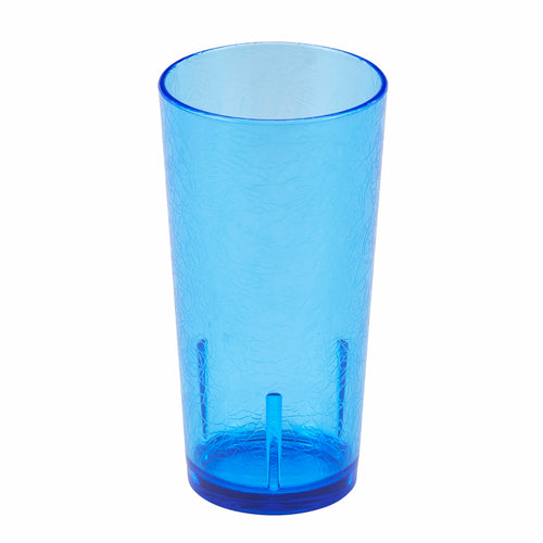 Cambro D16 Del Mar 16 oz. Crackled Plastic Tumbler Cup