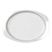 Thunder Group NS211W Tan 11 1/2" X 7 1/2"  Rectangular Platter | Case of 12