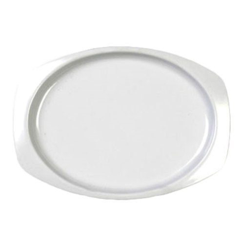Thunder Group NS211W Tan 11 1/2" X 7 1/2"  Rectangular Platter | Case of 12