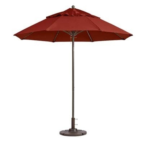 Grosfillex 98818231 Terra Cotta 9 ft Windmaster Umbrella