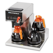 Bloomfield 1072D3F-120V Single Brewer 3 Warmer Coffee Brewer