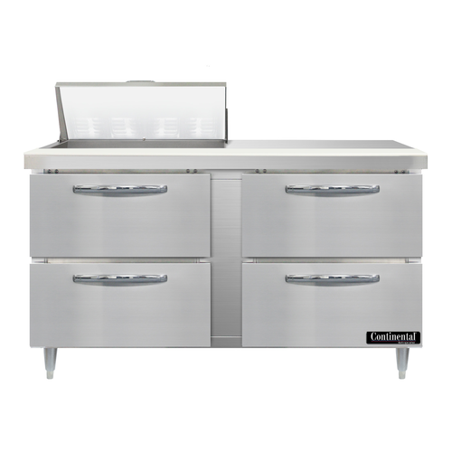 Continental Refrigerator D60N8-D Refrigerated Counter, Sandwich / Salad Unit