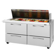Turbo Air PST-60-24-D4-N Mega Top Sandwich / Salad Prep Table