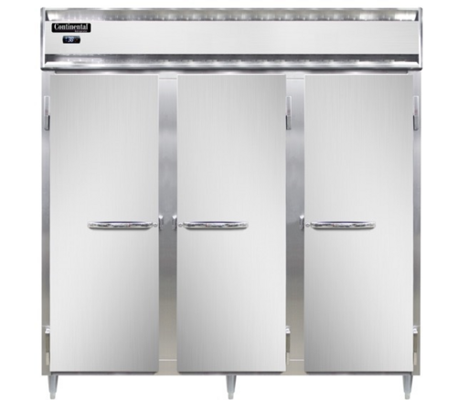Continental Refrigerator D3RNSSPT-SD-GD Refrigerator, Pass-Thru