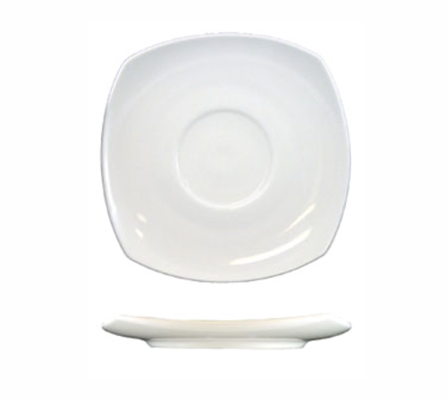 International Tableware QP-2 5-3/4" x 5-3/4" Saucer | Case of 36