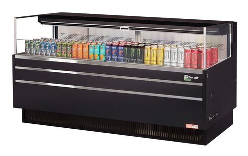 Turbo Air TOM-72L-UF-W(B)-1S-N Open Air Merchandiser