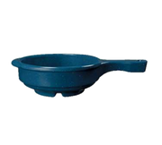G.E.T. HSB-112-TB Texas Blue 5-1/4" 12 oz. Blue Melamine Soup Bowl w/ Handle | Case of 24