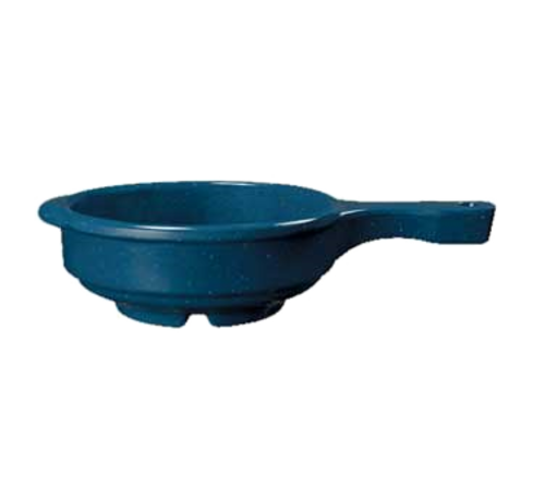 G.E.T. HSB-112-TB Texas Blue 5-1/4" 12 oz. Blue Melamine Soup Bowl w/ Handle | Case of 24