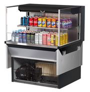 Turbo Air TOM-36L-UF-W(B)-2SI-N Refrigerated Display Case