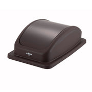 Winco PTCL-23B Trash Receptacle Lid / Top | Black