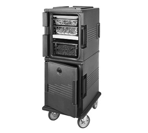 Cambro UPCHT800 Ultra Camcart 12 Heated Food Pan Carrier, Heated Top Door