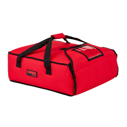 Cambro GoBag GBP216 Insulated Nylon Pizza Delivery Bag | (3) 14" Pizzas