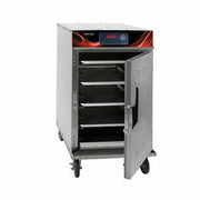 Cres Cor 1200HHSSSPLITDX Insulated Mobile Radiant Hot Cabinet | Split Door | 8 Pan Capacity