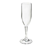 G.E.T. SW-1401-1-SAN-CL 6 oz. Plastic Champagne Glass | Case of 24
