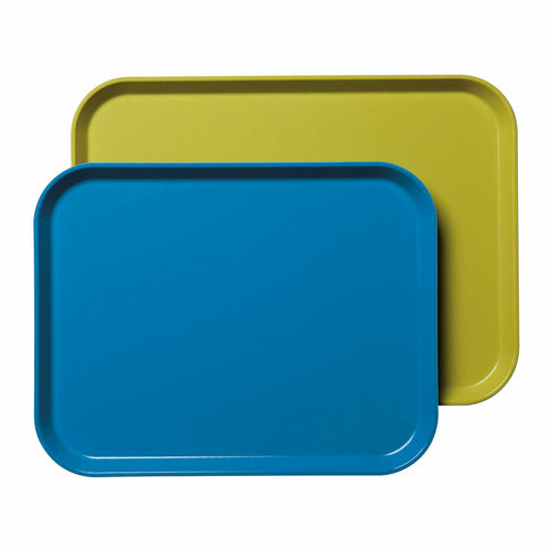 Cambro 1418CL Camlite Fiberglass Cafeteria Tray | 14" x 18"