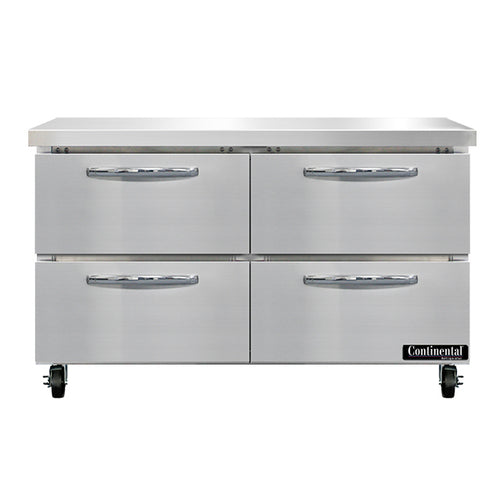 Continental Refrigerator SW48N-D Refrigerated Counter, Work Top