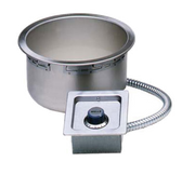 Wells SS-10TDUCI 11 qt Drop-In Round Hot Food Well w/Drain | 620/825 Watts