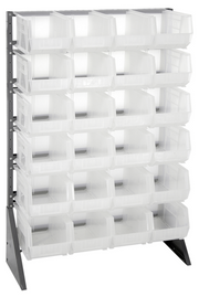 Quantum QRU-12S-240-24CL Shelving Unit, Louvered Slotted