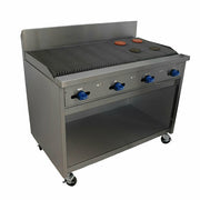 Comstock-Castle F34-4RB 48" Gas Charbroiler Range w/ 46" Cabinet Base | 120,000 BTU
