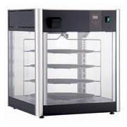 Winco EDM-1K 23-5/8" Countertop Heated Display Merchandiser