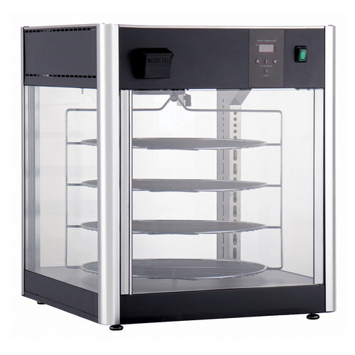 Winco EDM-1K 23-5/8" Countertop Heated Display Merchandiser