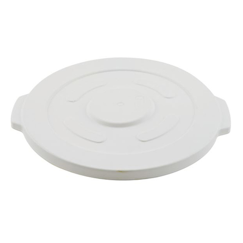 Winco PTCL-20W Trash Receptacle Lid / Top | White