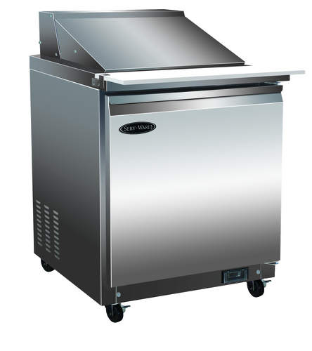Serv-Ware SP29-8-HC-T Sandwich / Salad Prep Table