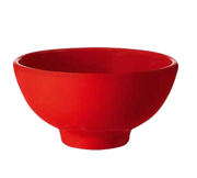 G.E.T. B-628-RSP Red Sensation 6-1/8" 22 oz. Red Melamine Bowl | Case of 12