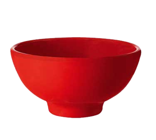 G.E.T. B-628-RSP Red Sensation 6-1/8" 22 oz. Red Melamine Bowl | Case of 12