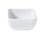 G.E.T. CS-4722-W Midtown White 16 oz Square Melamine Serving Bowl | Case of 12
