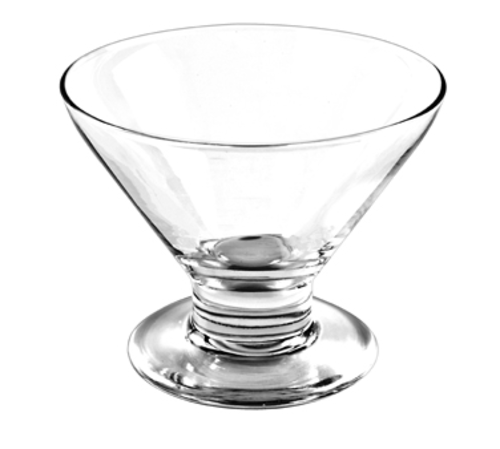 International Tableware 512 9 oz. Fiesta Dessert Glass | Case of 24