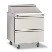 Delfield D4432NP-12M 32" 2-Drawer Mega Top Refrigerated Sandwich Prep Table | (12) 1/6 pan