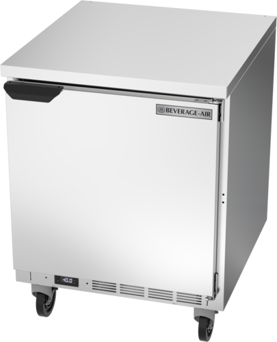 Beverage Air WTF27AHC-FLT 27" Worktop Freezer w/ Flat Top | 5.87 Cu. Ft.