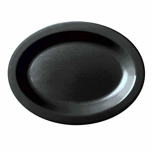 Cambro 120CWP Camwear Narrow Rim Oval Platter | 12" x 9"